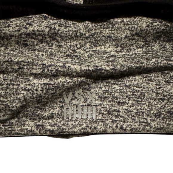 Victoria’s Sport Heathered Black Zip-Front Sports Bra Size 34DD - Picture 5 of 8